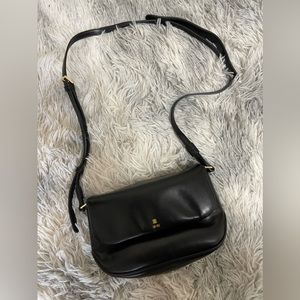 JW PEI DEBBY FLAP CROSSBODY  BAG - BLACK